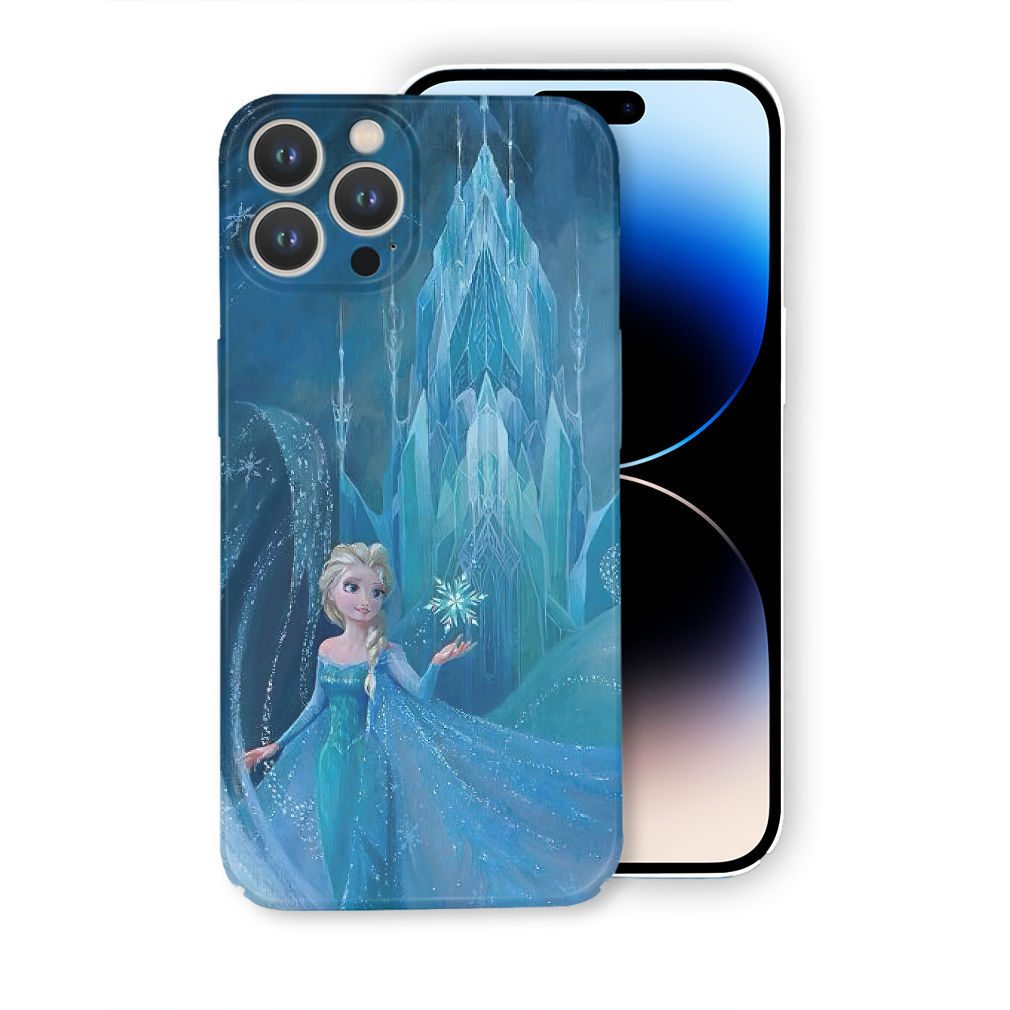 （画像用） アナと雪の女王 アンナ エルサ Frozen Anna Elsa 【iPhone 14シリーズ対応】ハードケース